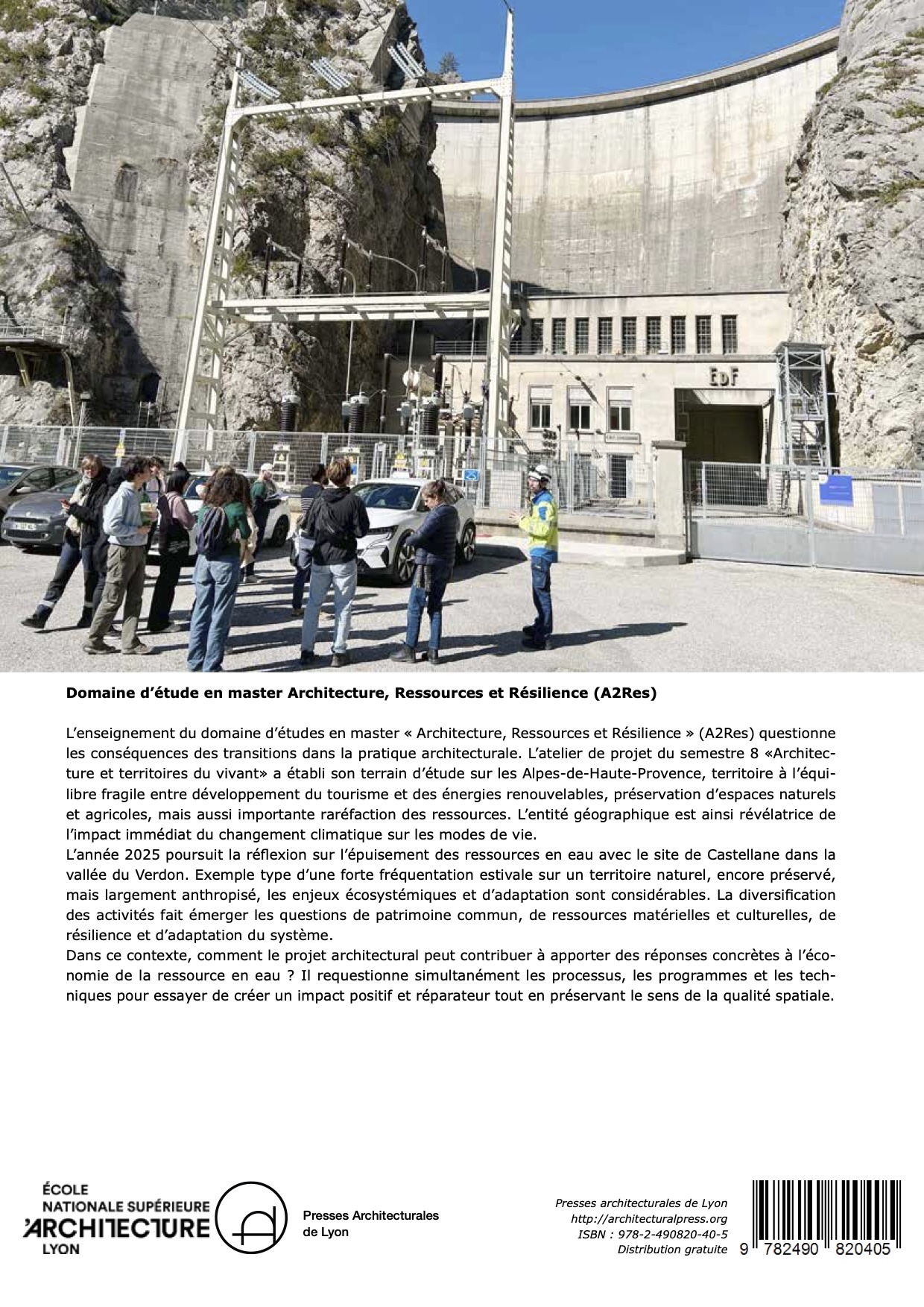 CARNET DE PROJETS - CASTELLANE 2025 - Architecture et préservation de la ressource en eau – Image 2