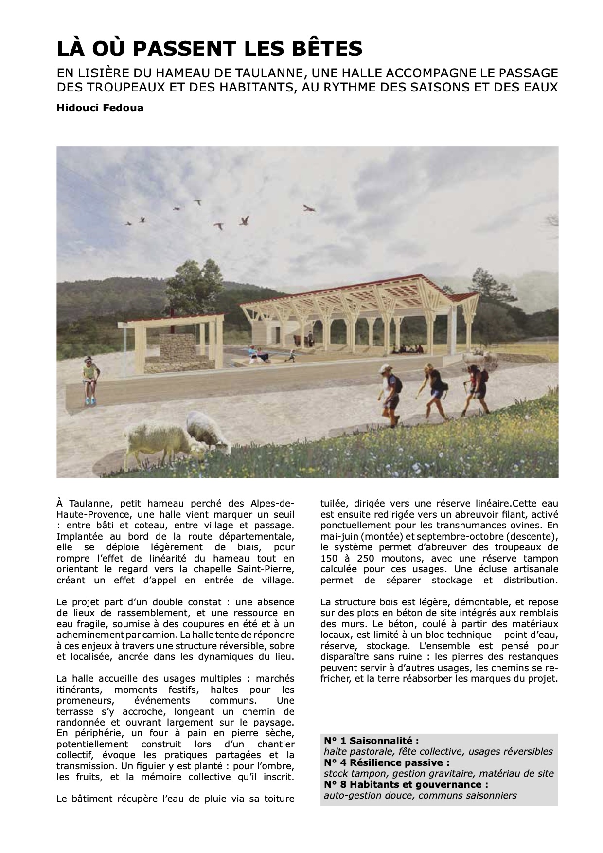 CARNET DE PROJETS - CASTELLANE 2025 - Architecture et préservation de la ressource en eau – Image 10